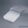 صندوق تخزين 36wells Microtube من مادة البولي بروبيلين (الغطاء)