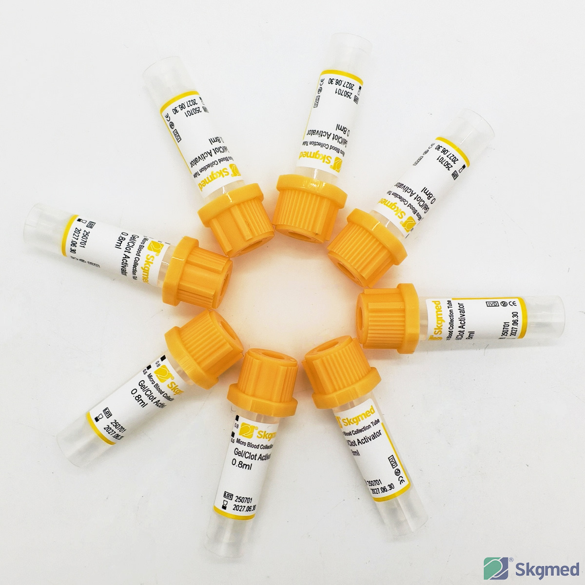 เจลหลอดเก็บเลือด Micro+Clot Activator 0.5ml, 0.8ml