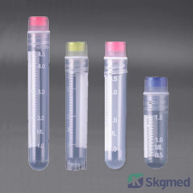Crioviali. Filettatura interna 4,5 ml, 3,5 ml, 1,8 ml, 1,0 ml