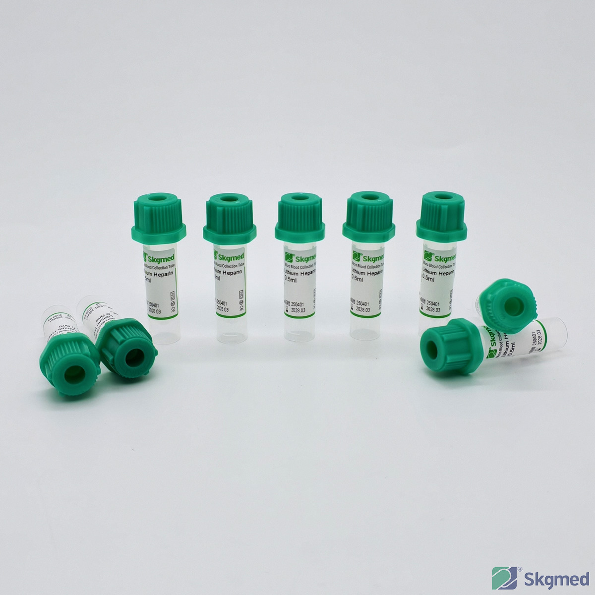 Micro Blood Collection Tube Heparin Lithium o Heparin Sodium 0.5ml o 1.0ml