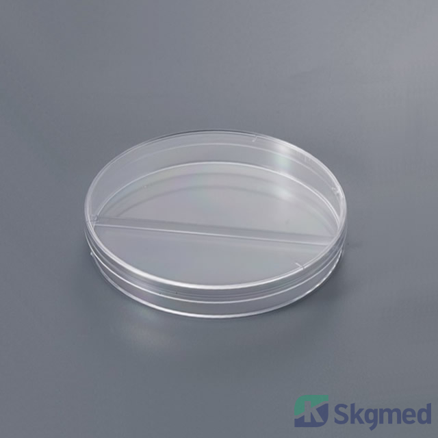 Petri Dish 90x15mm, two compartments, Cell Cuture