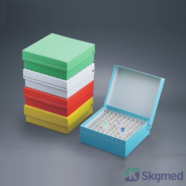 100 a 81 mriežkov&yacute;ch kart&oacute;nov&yacute;ch kryoboxov (prekl&aacute;pacie, farebn&eacute;)