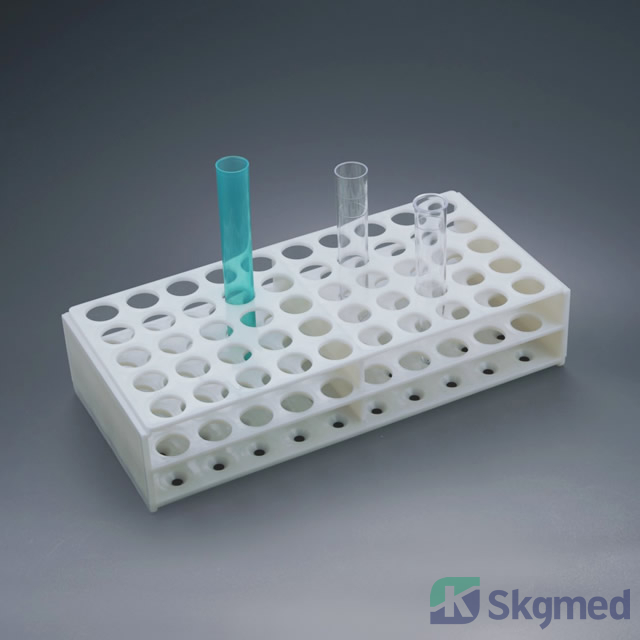 የሙከራ ቱቦ መደርደሪያን በ Acrylonitrile Butadiene Styrene ውስጥ