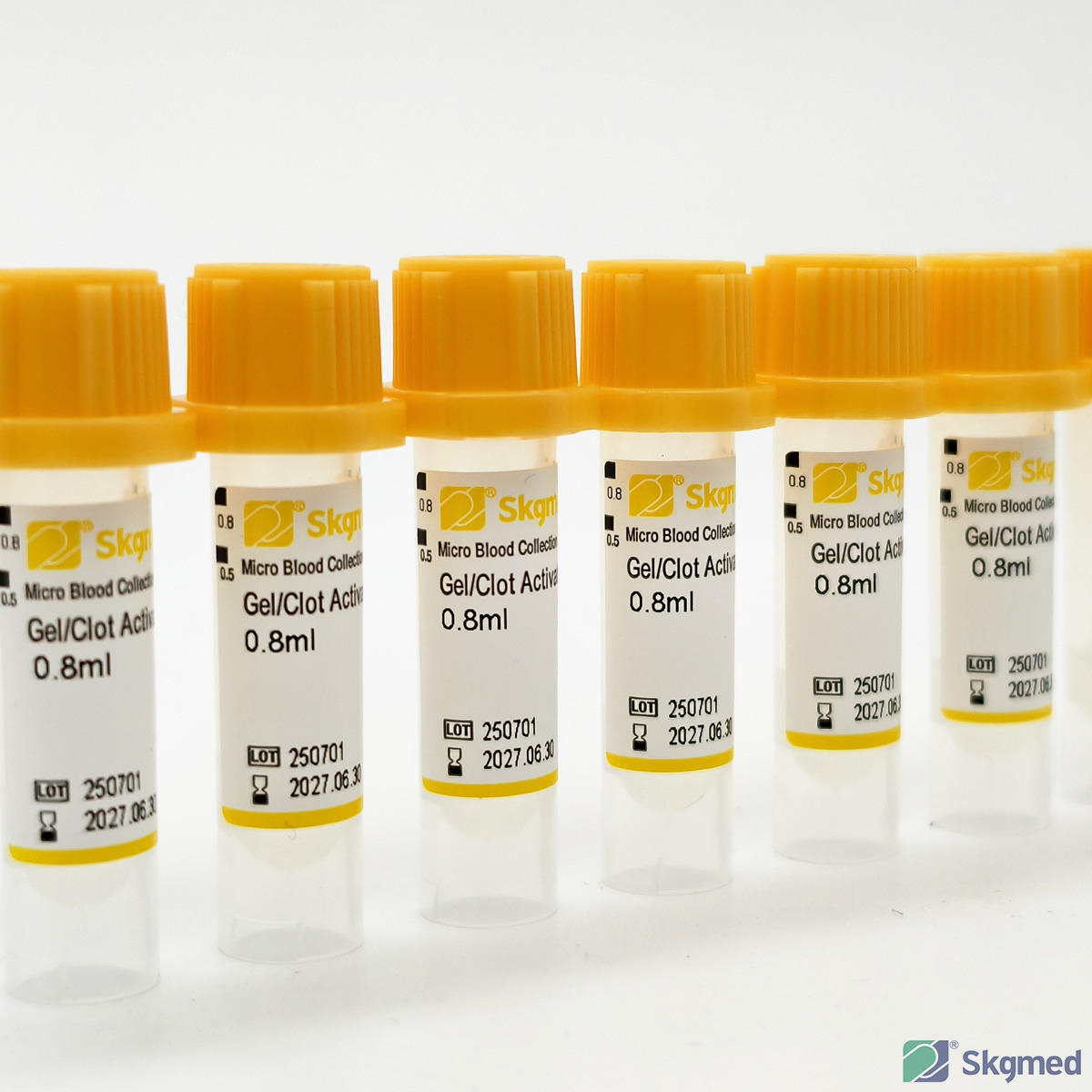 เจลหลอดเก็บเลือด Micro+Clot Activator 0.5ml, 0.8ml