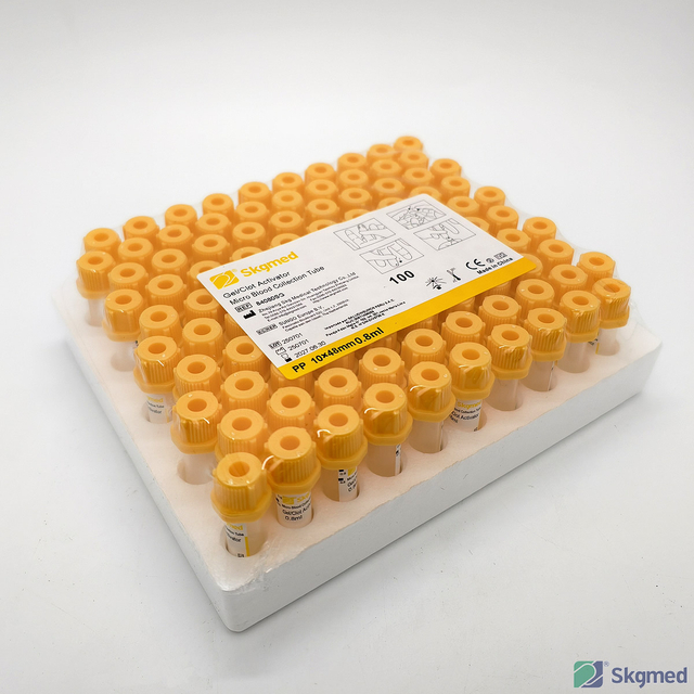 Micro Blood Collection Tube Gel+Clot Activator 0,5ml, 0,8ml