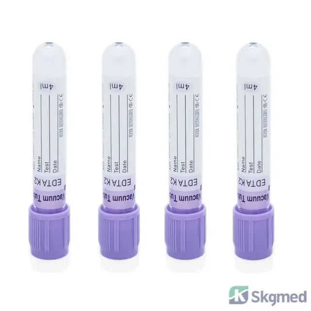 Quale tubo colorato viene utilizzato per l'EDTA?