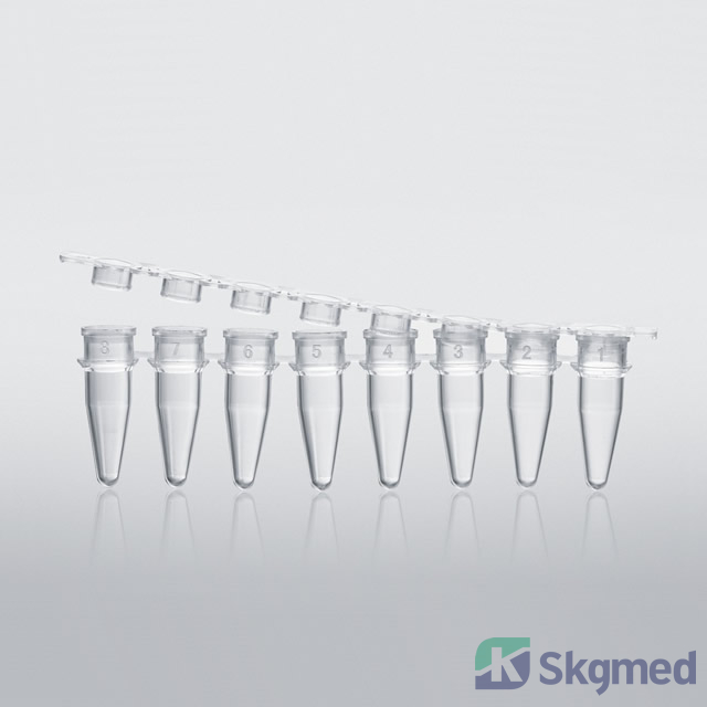 8 Snap strip PCR tubes 0.2ml